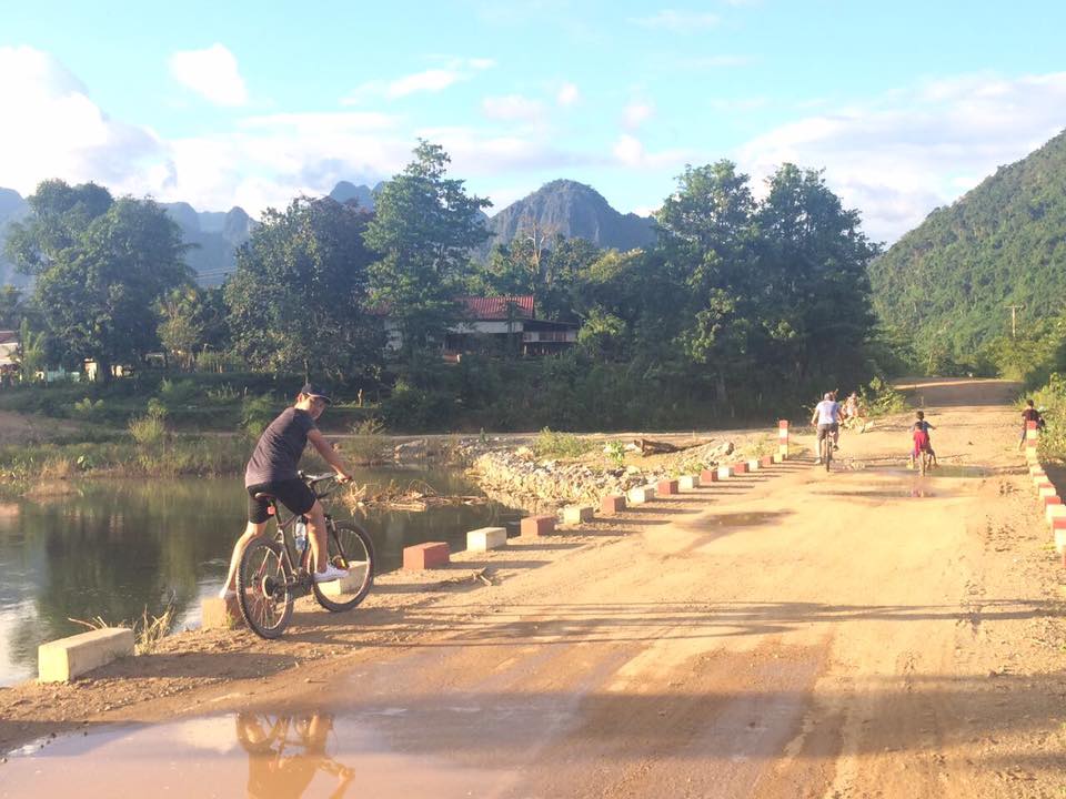 5 Days LuangPrabang Biking to Vientiane